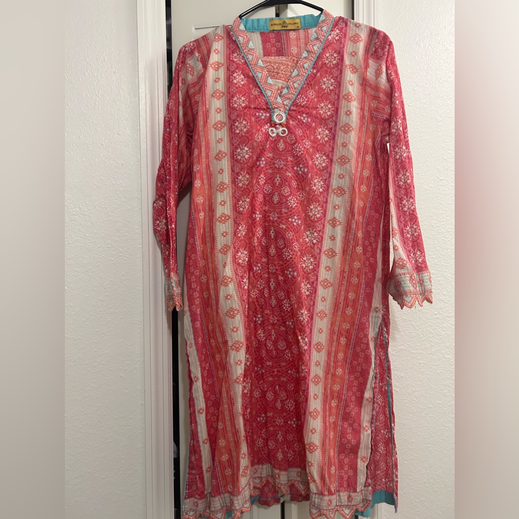Brand New Never Worn 3pc Pakistani Dress By Bonanza Satrangi